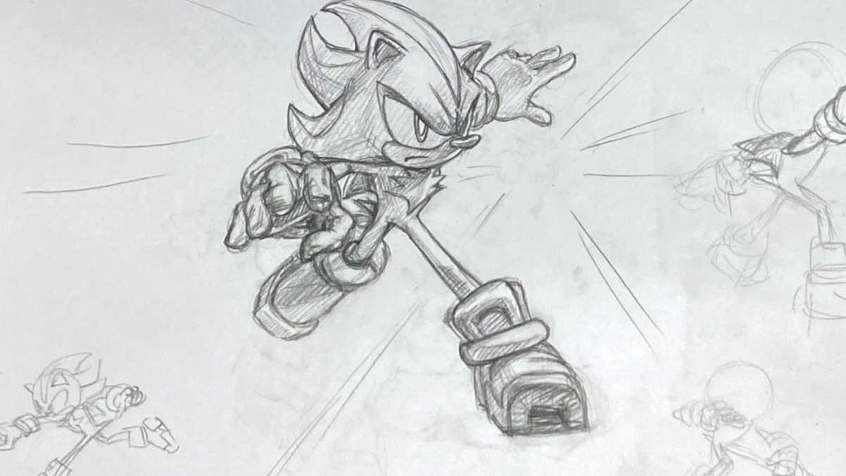 In photos: SEGA unveils never-before-seen Shadow the Hedgehog sketches