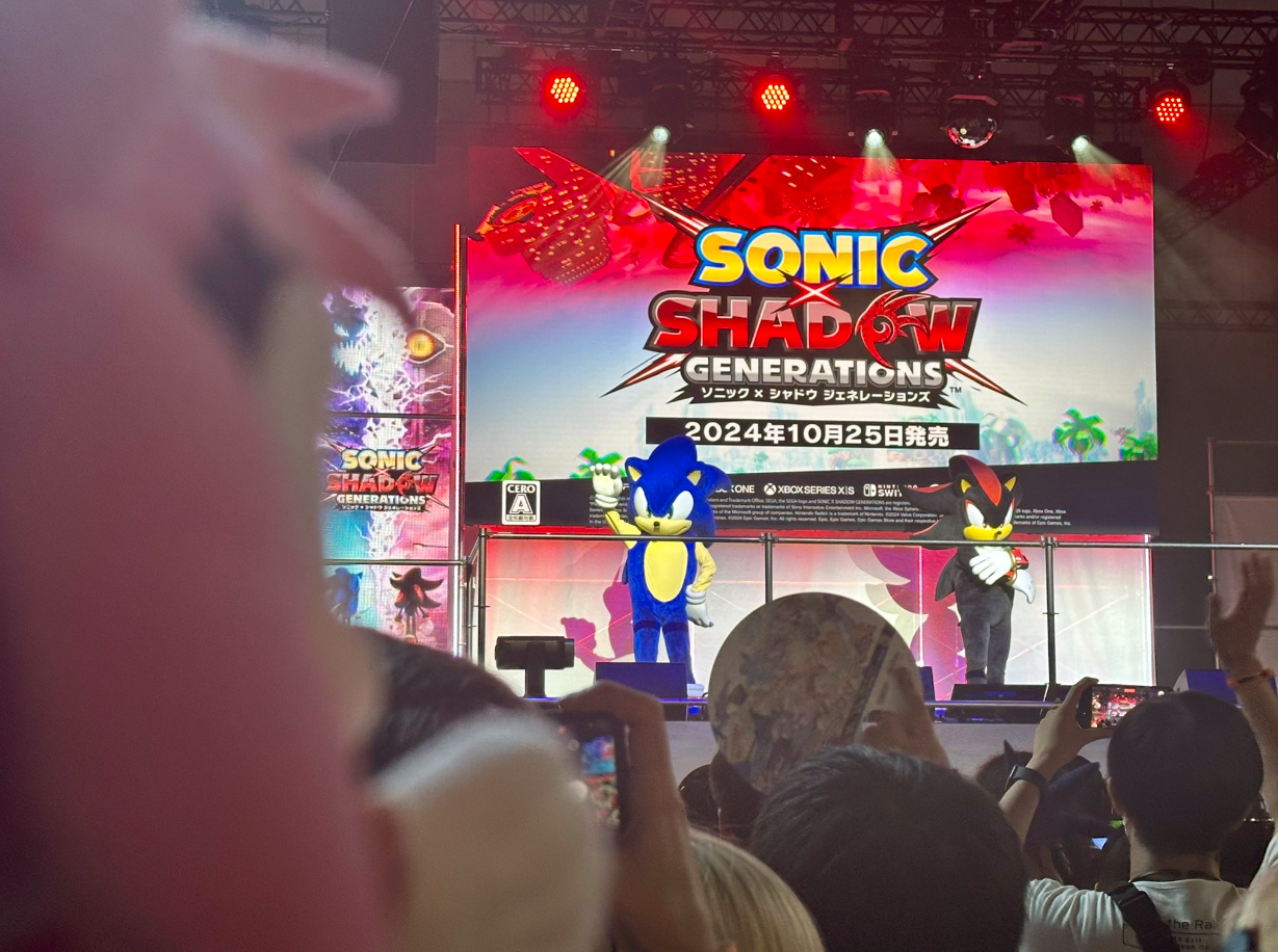 In photos: Sonic and Shadow steal the spotlight at Tokyo Game Show 2024